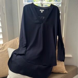 Nordstrom beautiful navy tunic top